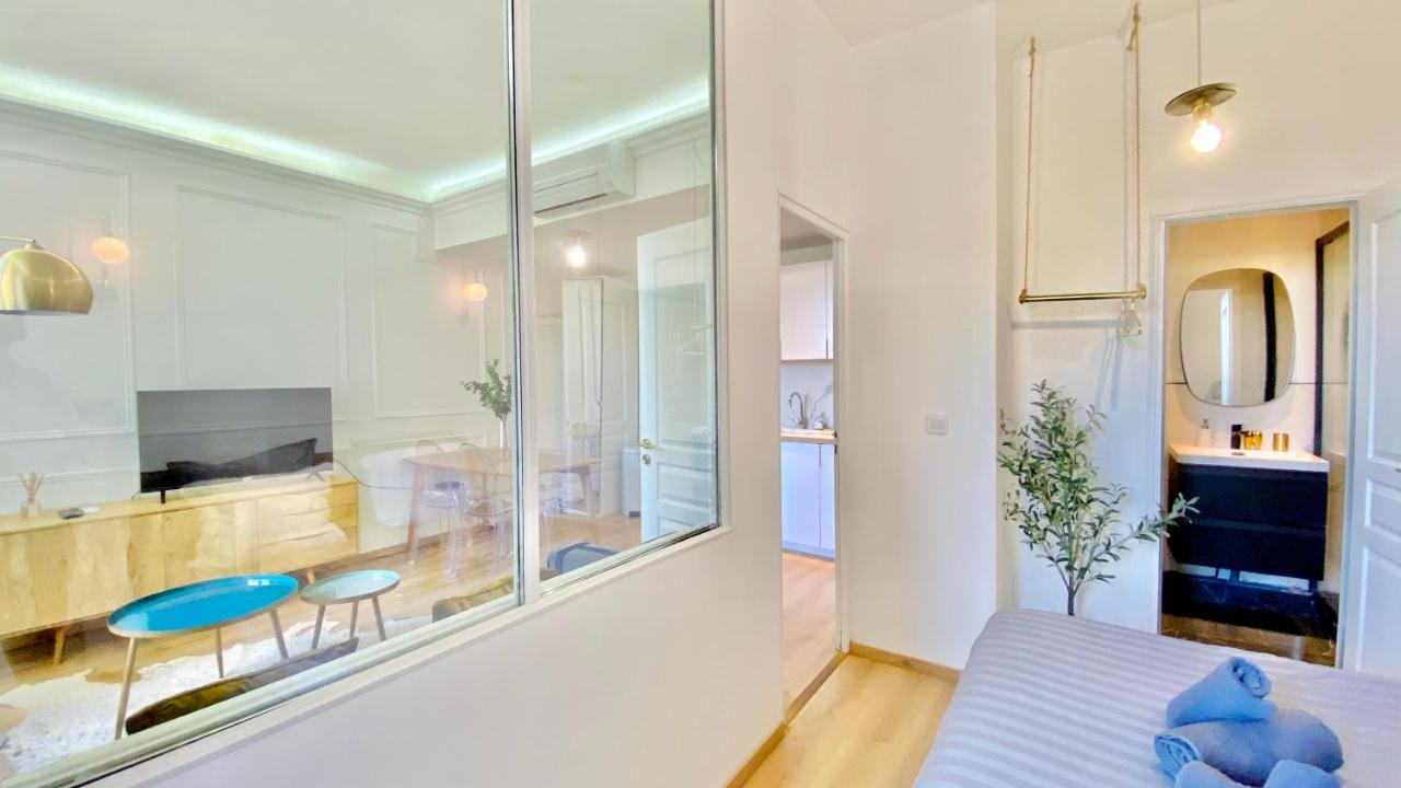 Designer Garden View Ac, Fiber Wifi Heart Of Monaco Appartement Buitenkant foto
